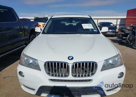 2013 BMW X3 xDrive28I z USA, uszkodzony, nr VIN 5UXWX9C52D0D07324